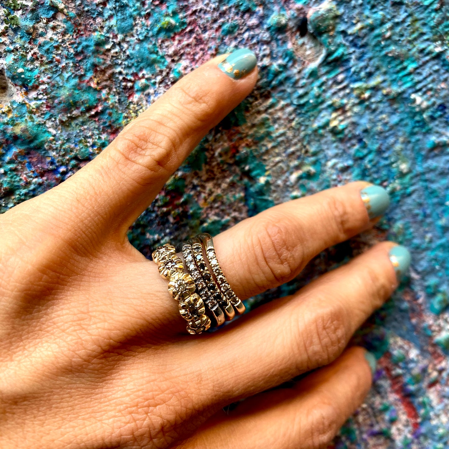 Anello Georgian Rose