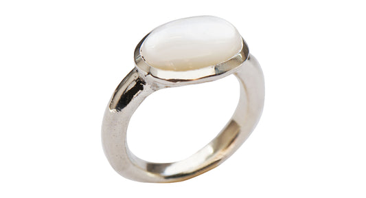 Classic Roman Silver Moonstone