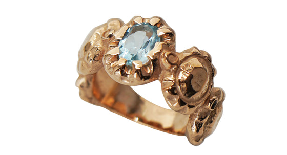 Pink Gold Georgianstone Ring