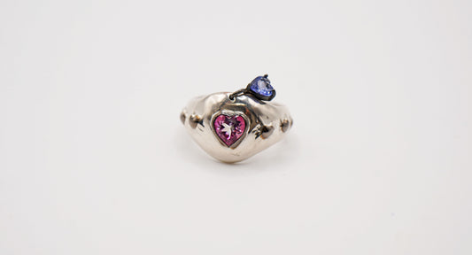 Memento Amoris Silver Tanzanite Imperial Topaz