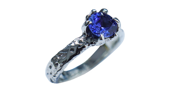 Silver Anemone Ring