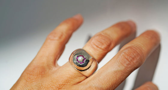 Niki S Silver Ring