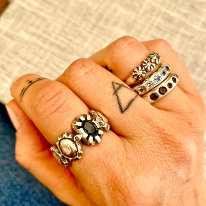  Anello Georgian Rose 