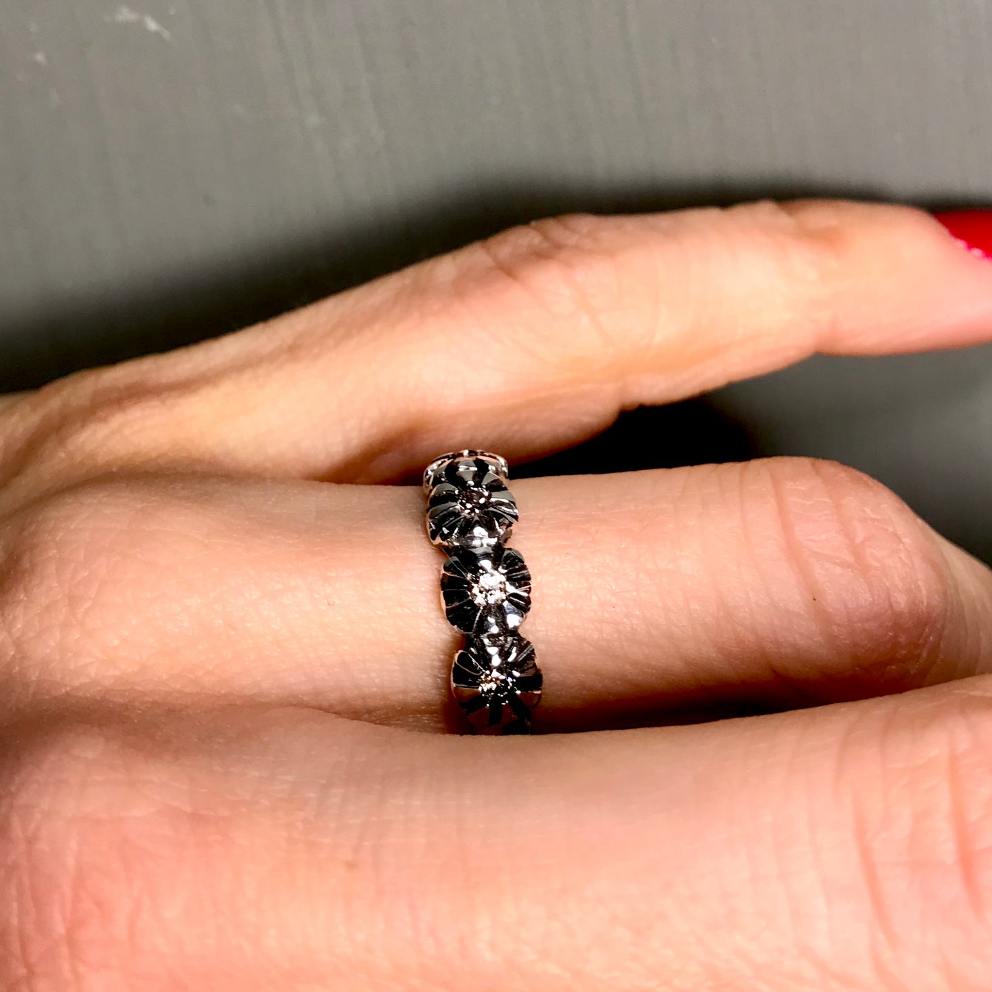  Anello Georgian Rose 