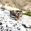Imperial silver ring