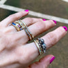 Silver ouarzazate ring