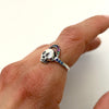 Silver Coco Ring