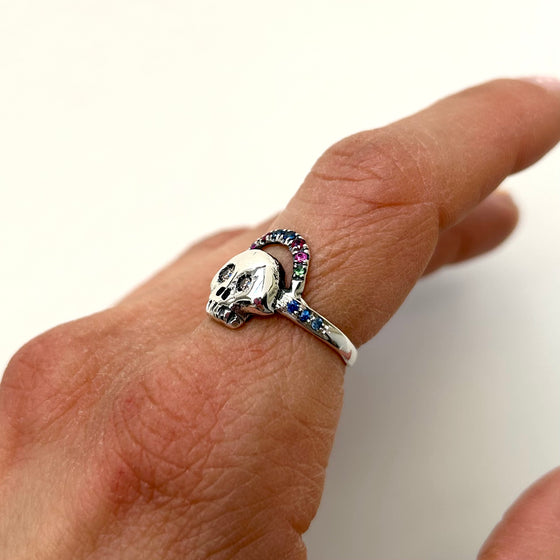 Silver Coco Ring