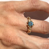 9K Gold Anemone Ring