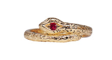  Anello serpente in Oro 9 K