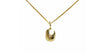 Yellow Bronze Pompendant