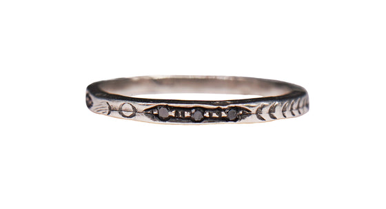 Silver tia ring