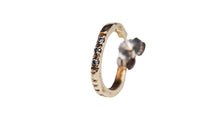  9K gold tia earring