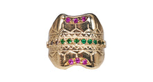  9k Gold Roanoke Ring