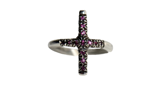 Silver Crossroads Ring